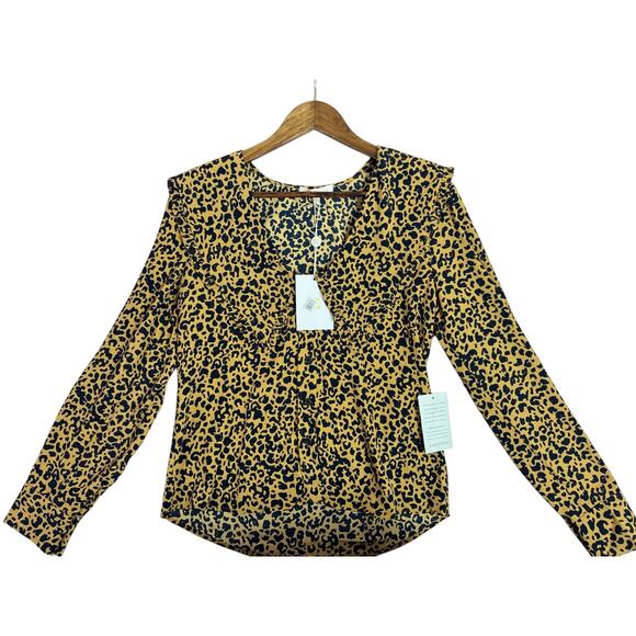 WAYF Esther Collar Blouse WAYF Sz XS Nordstrom - Picture 1 of 5